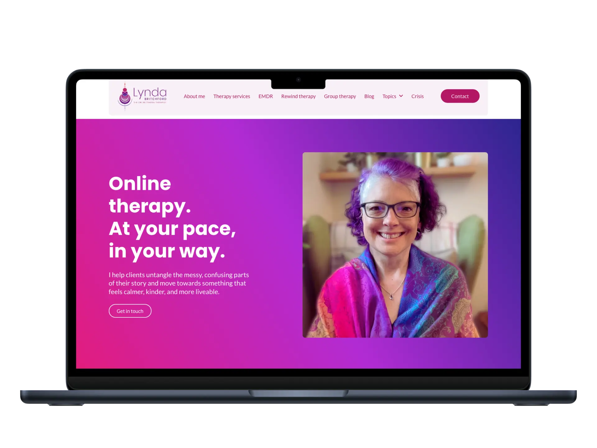 Website mockup