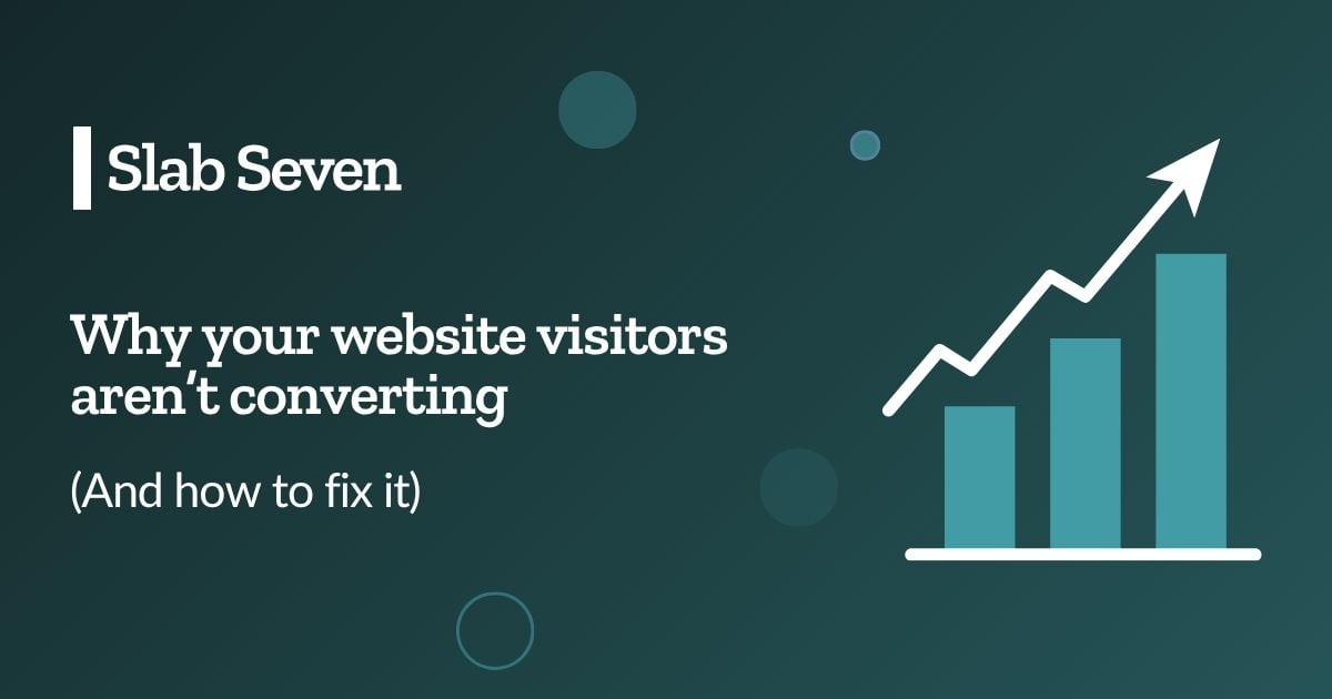 Why website visitors not converting
